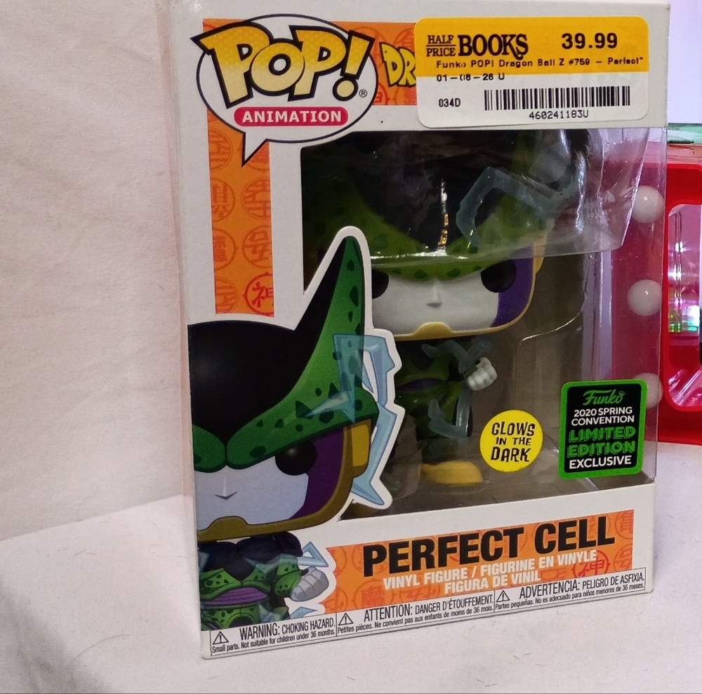 Funko Perfect Cell Vinyl Figure - Green and Black
